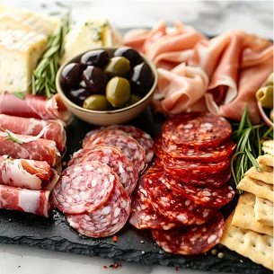 Plateaux de charcuterie italienne pour apéritif, buffet, cocktails à L'Isle Adam (95), Sartrouville et Maisons-Laffitte (78)